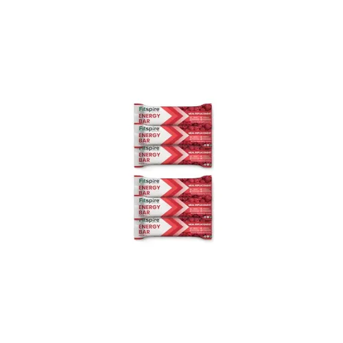 Image of Fitspire Redberry Energy Bar, Pack of 6 Each 35g