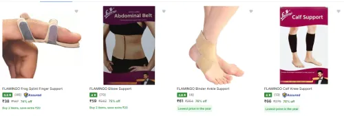 Image of Flamingo Medical Supports And Braces Minimum 70% Discount