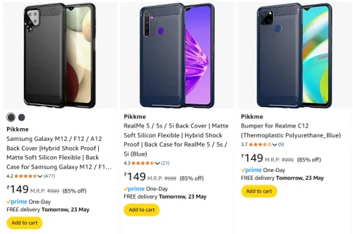 Image of Flat 85% Discount on Pikkme Back Cover 