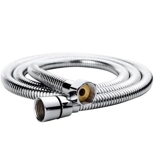 Image of Flexible Chrome Hand Shower Pipe (1 m)