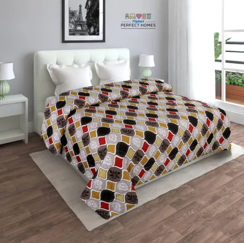 Image of Flipkart Perfect Homes 3D Printed Double Comforter for Mild Winter
