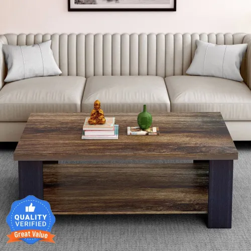 Image of Flipkart Perfect Homes Dublin Engineered Wood Coffee Table 