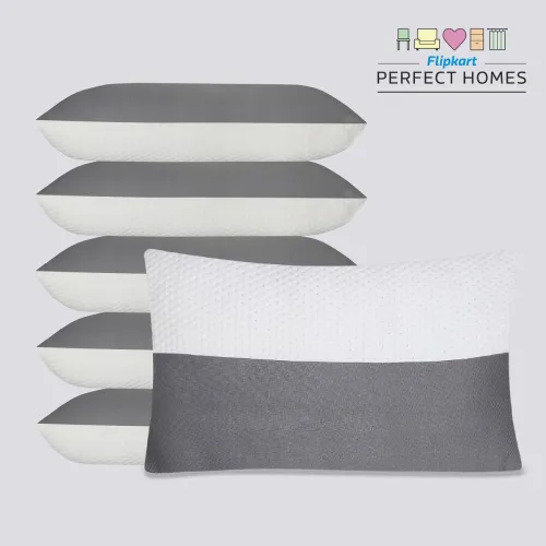 Image of Flipkart Perfect Homes Microfibre Sleeping Pillow Pack of 6