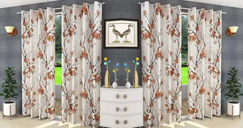Image of Flipkart SmartBuy 152 cm (5 ft) Polyester Semi Transparent Window Curtain