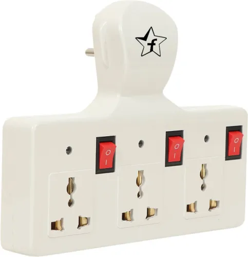 Image of Flipkart SmartBuy 3-Socket Multiplug 