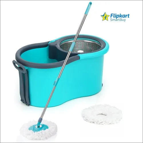 Image of Flipkart SmartBuy 360° Mop Set (Green, 2 Refills)