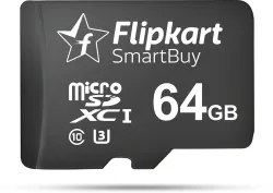 Flipkart SmartBuy 64 GB MicroSDXC Class 10 20 Mb/s Memory Card