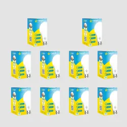 Flipkart SmartBuy 9 w LED Bulb (White, Pack of 10)