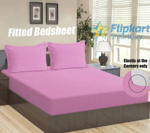 Image of Flipkart SmartBuy Microfiber Double Bedsheet