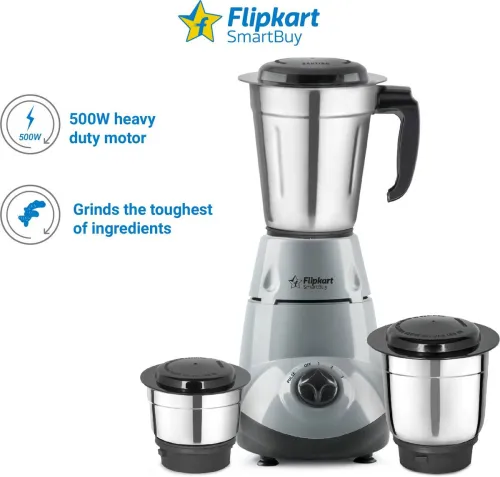 Image of Flipkart SmartBuy PowerChef 500 W Juicer Mixer Grinder