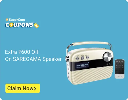 Image of Flipkart Super Coin Offer: Extra Rs. 600 Off On SAREGAMA Speaker