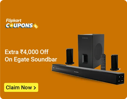 Image of Flipkart Super Coin Offer: Extra Rs. 4000 Off On Egate Soundbar