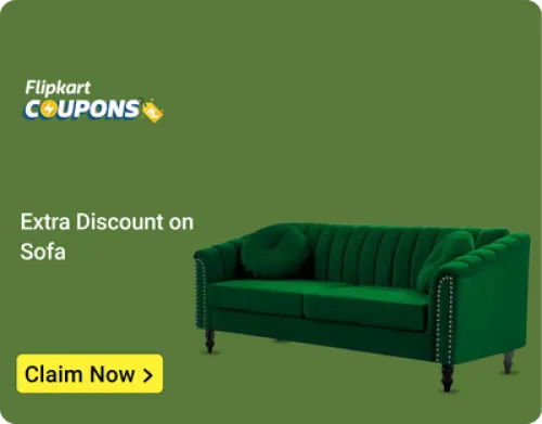 Image of Flipkart Super Coin Offer: Extra 5% discount on sofas by using 100 Super Coins
