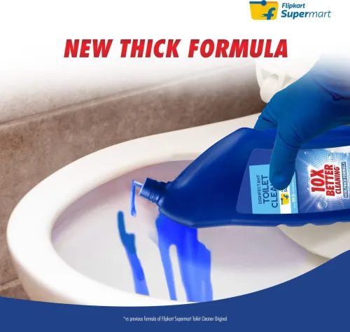 Image of Flipkart Supermart Disinfectant Original Liquid Toilet Cleaner (2 x 1 L)