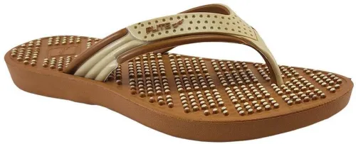 Image of FLITE  Women Flip Flops  (Tan , 5)