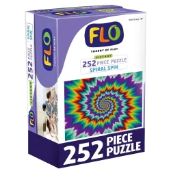 FLO Toys Spiral Spin Jigsaw Puzzle – 252 Pcs