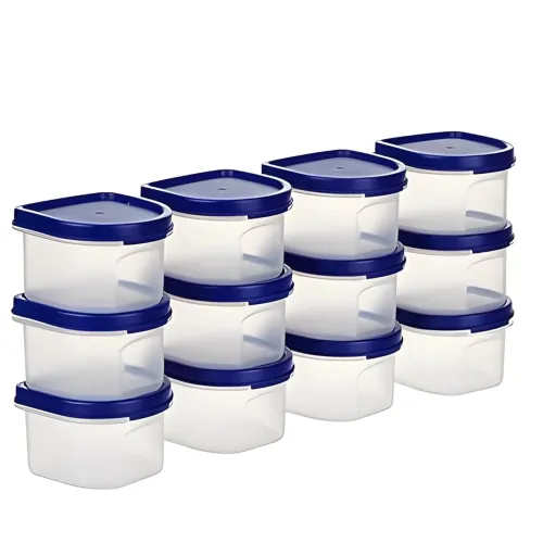 Image of Floraware Modular Plastic Storage Containers Pack of 12