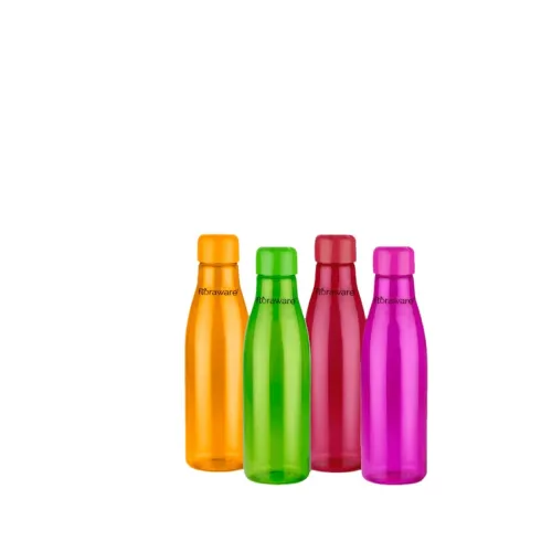 Image of Floraware Premium Plastic Water Bottle 1000ml Pack of 4
