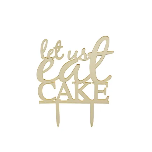 Image of Flour Butter Chocolate Topper - Let us Eat Cake