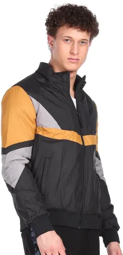 Image of FLYING MACHINE Men Solid Casual Jacket