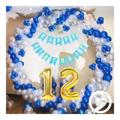 Image of Flyloons 12th Birthday Decoration items