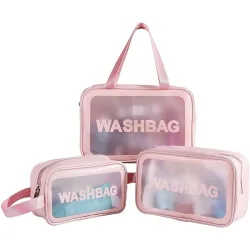 FLYNGO Makeup Pouch Set of 3