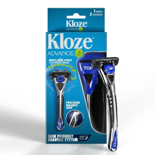 Image of FOGG Kloze Advance 3, Shaving Razor For Men With 3 Blades
