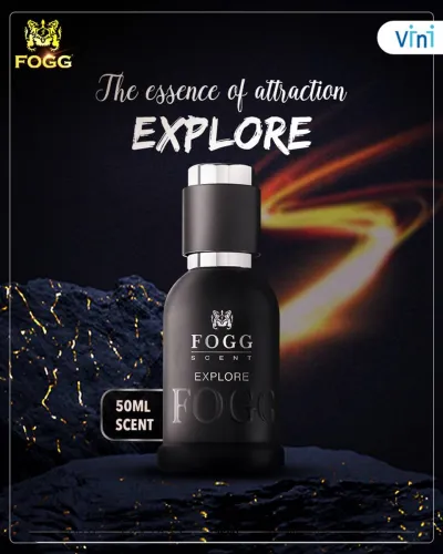 Image of FOGG Scent Explore 50ml- Pack of 2 Eau de Parfum - 100 ml (For Men)
