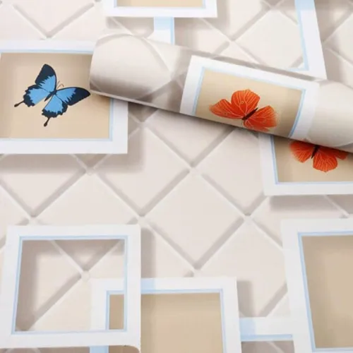 Image of FOKRIM Decorative Multicolor Wallpaper 