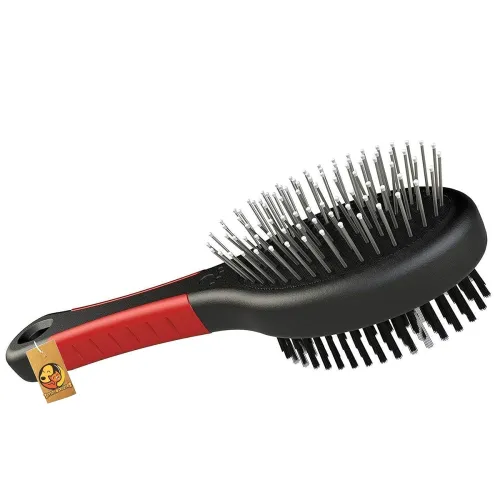 Image of Foodie Puppies Double Sided Pin Brush.