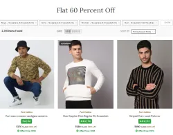 FORT COLLINS Brand Mens Sweatshirt @ Flat 60% Discount | And Extra Coupon Discount