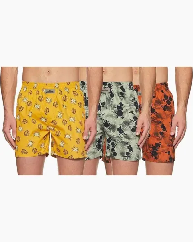 Image of Fort Collins Pack of 3 Printed Men Boxer