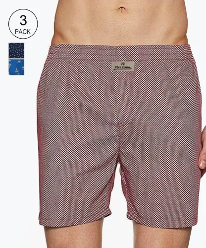 Image of Fort Collins Pack of 3 Printed Men Boxer