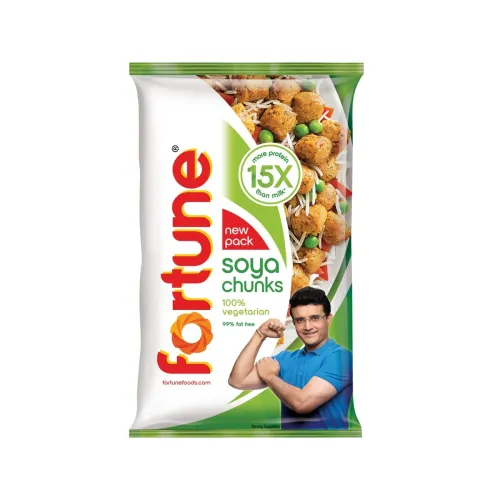 Image of Fortune Soya Chunks, 15x more protein than milk, 1kg