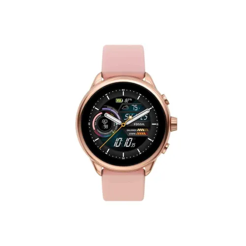Image of Fossil Gen 6 Wellness Edition Pink Smartwatch (calling)