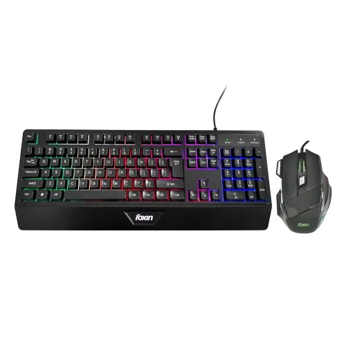 Image of FOXIN Endeavour Wired Gaming Keyboard Mouse Combo.