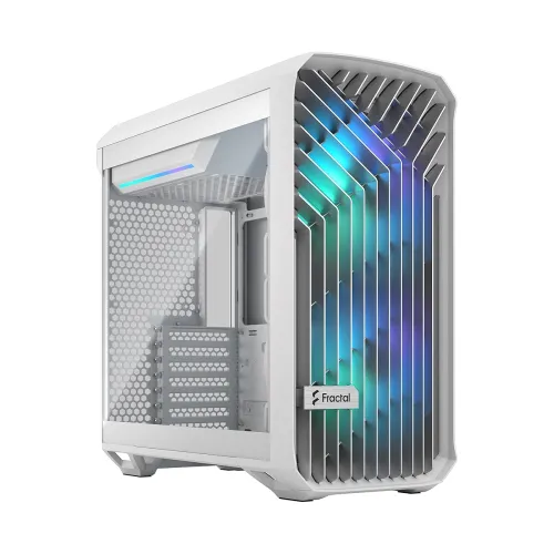 Image of Fractal Design Torrent Compact RGB Cabinet (White, TG Window)