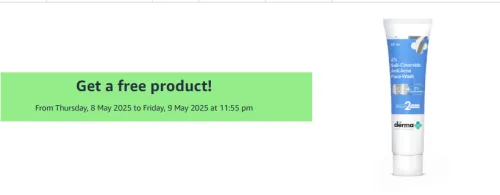 Image of Free Derma Co. Facewash On Order Above ₹799