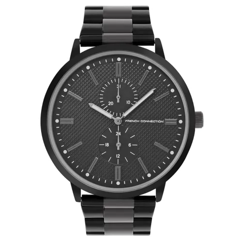 Image of French Connection Analog Black Dial Men's Watch