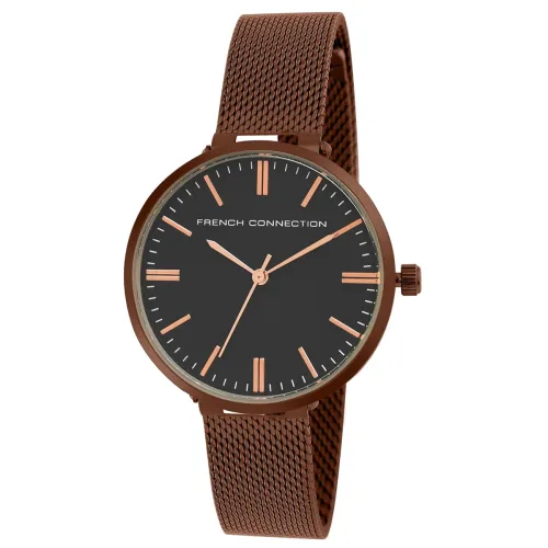 Image of French Connection Analog Black Dial Women's Watch