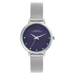 French Connection Analog Blue Dial Womens Watch