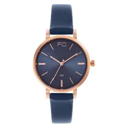 French Connection Analog Blue Dial Womens Watch