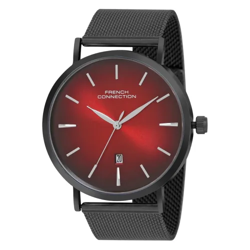 Image of French Connection Analog Marron Dial Men's Watch