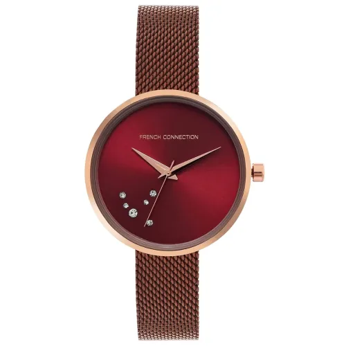 Image of French Connection Analog Red Dial Women's Watch