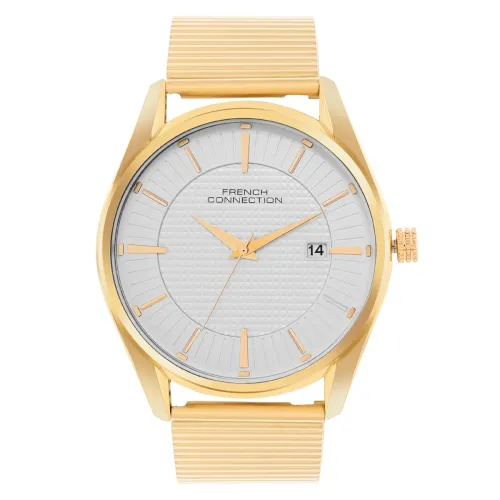 Image of French Connection Analog Silver Dial Men's Watch