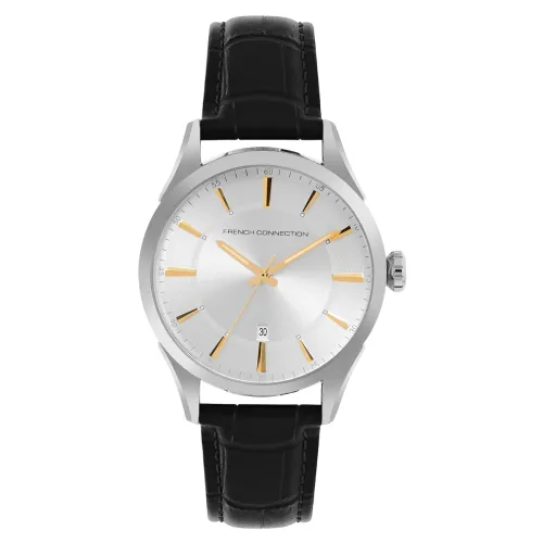 Image of French Connection Analog Silver Dial Men's Watch