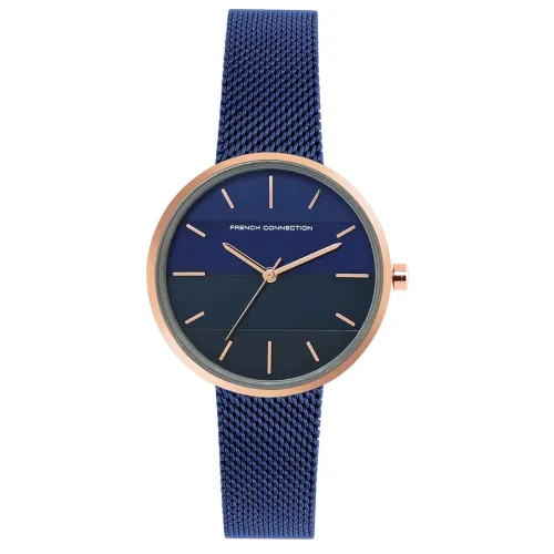Image of French Connection Analog Blue Dial Women's Watch-FCN00042E