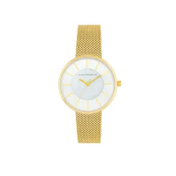 French Connection Analog Womens Watch (Dial Colored Strap)