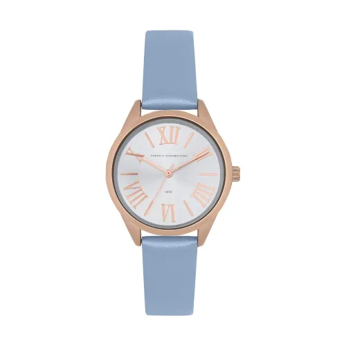 Image of French Connection Analog Women's Watch (Dial Colored Strap)