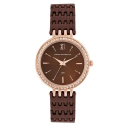French Connection Spring-Summer 2023 Analog Dark Brown Dial Womens Watch